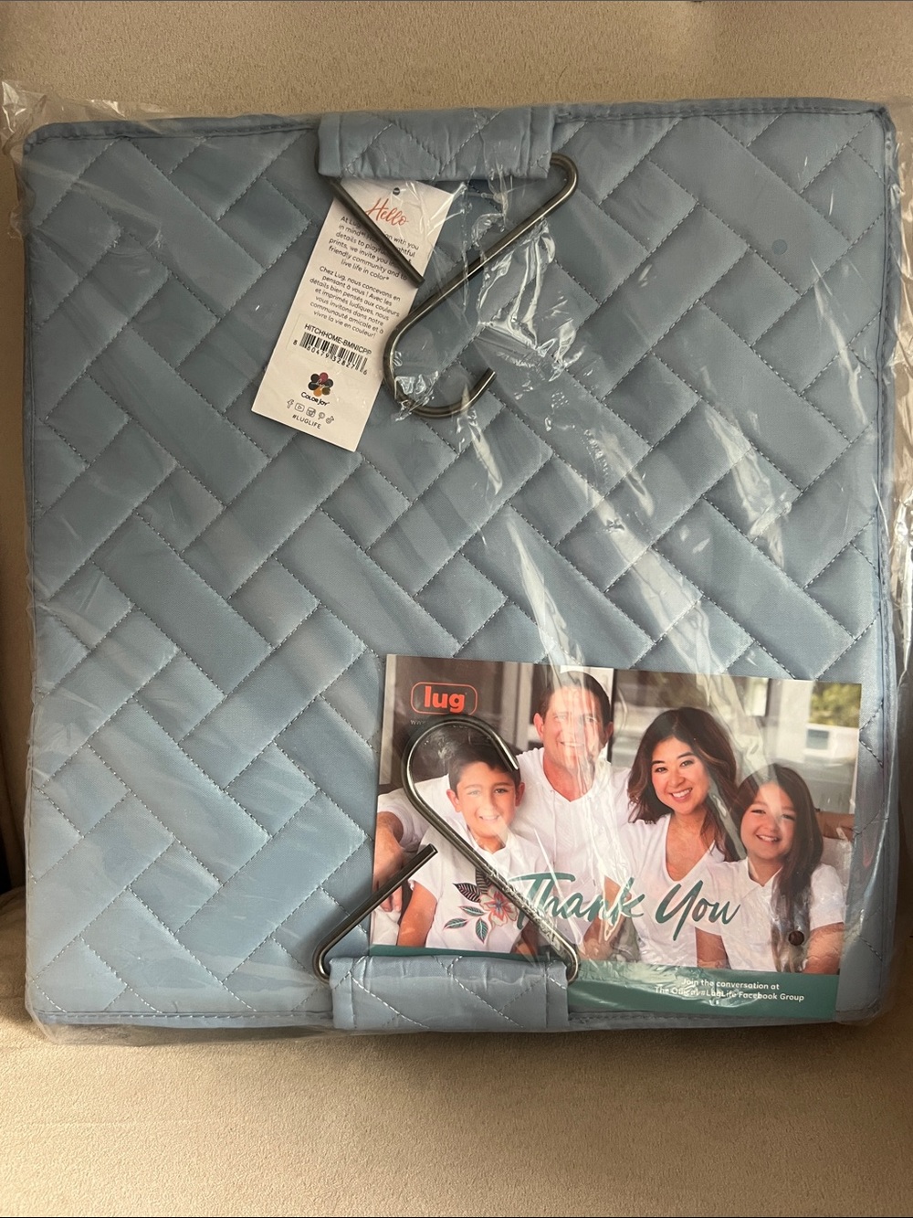 NWT Lug Hitch Convertible Hanging Organizer in Blue Moon 🌙